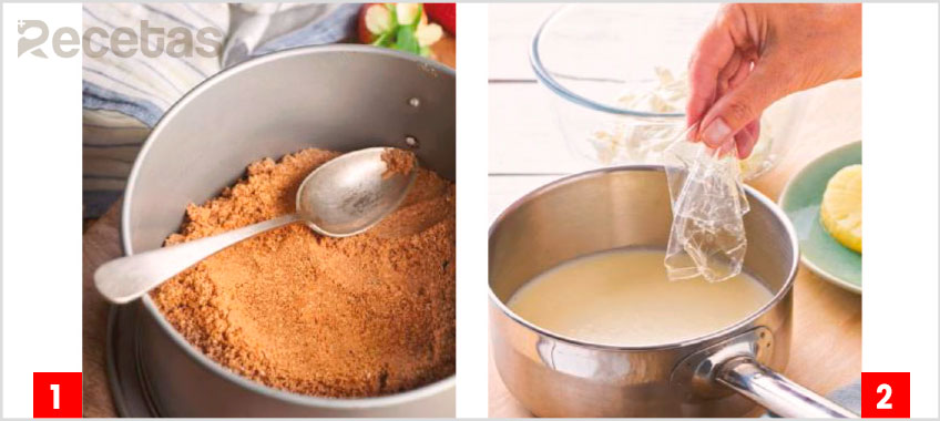 Tarta Mousse de Queso con Frutas y Mermelada